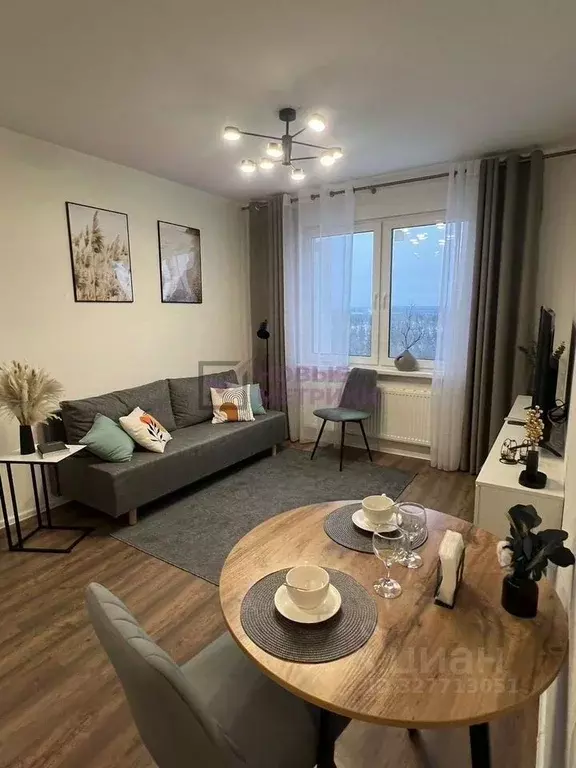 1-к кв. Санкт-Петербург ул. Пейзажная, 24к1 (31.3 м) - Фото 0