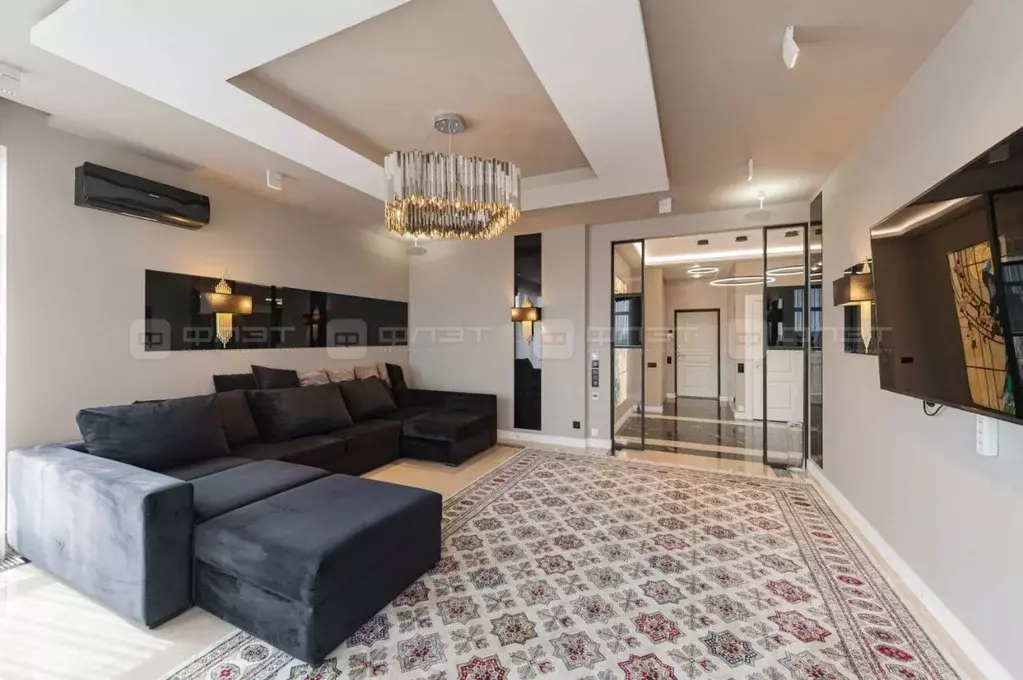 2-к кв. Татарстан, Казань ул. Мусина, 1 (98.0 м) - Фото 2