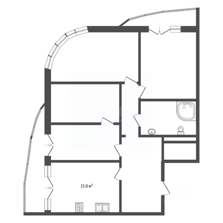 3-к кв. Московская область, Химки ул. Строителей, 4в (120.0 м) - Фото 2