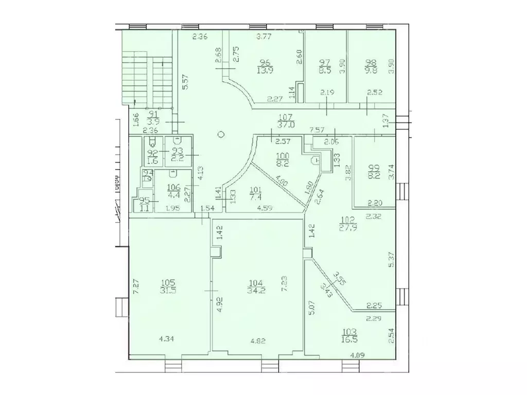 Офис в Санкт-Петербург ул. Академика Павлова, 14к2 (213 м) - Фото 1