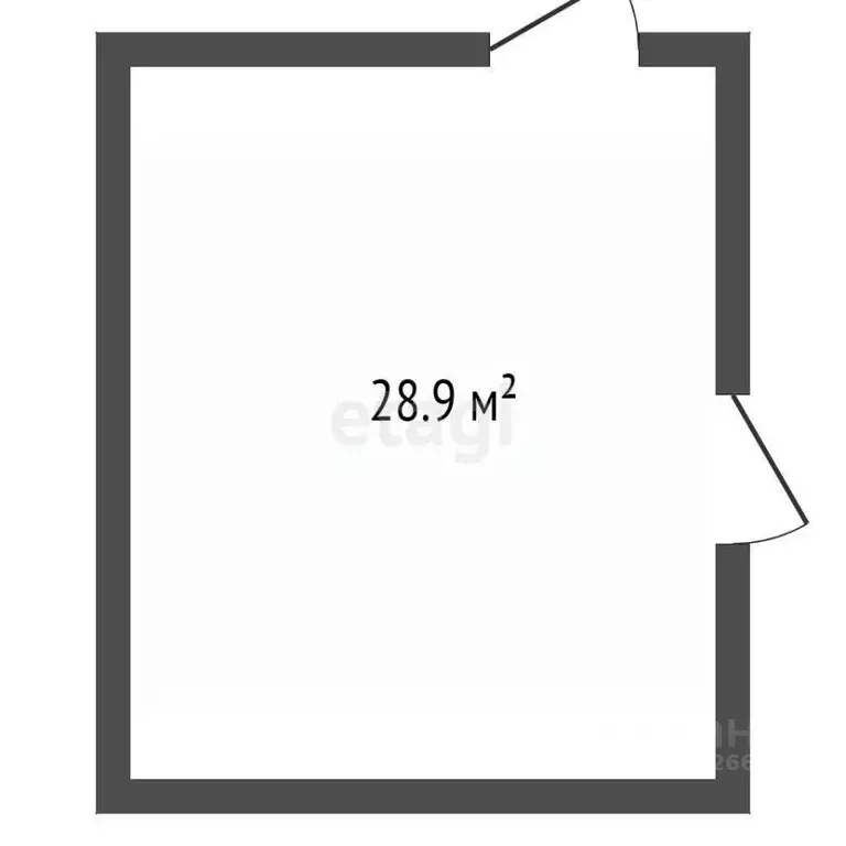 Офис в Ханты-Мансийский АО, Сургут ул. Мелик-Карамова, 47/2 (29 м) - Фото 2
