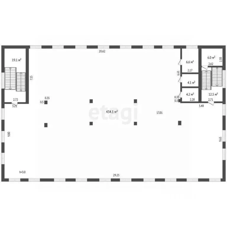 Помещение свободного назначения в Мордовия, Саранск ул. Кирова, 63 (90 ... - Фото 1