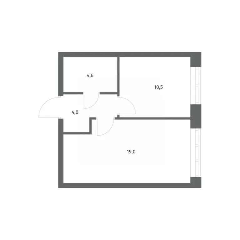 1-к кв. Ленинградская область, Ломоносовский район, Аннинское ... - Фото 1