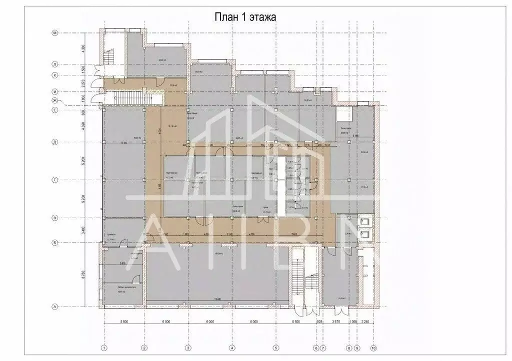 Офис в Москва пер. Большой Староданиловский, 2с7 (1100 м) - Фото 1