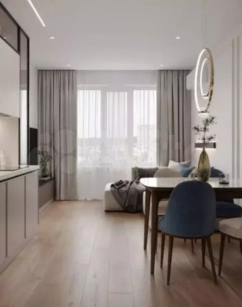 1-к. квартира, 41 м, 7/21 эт. - Фото 1
