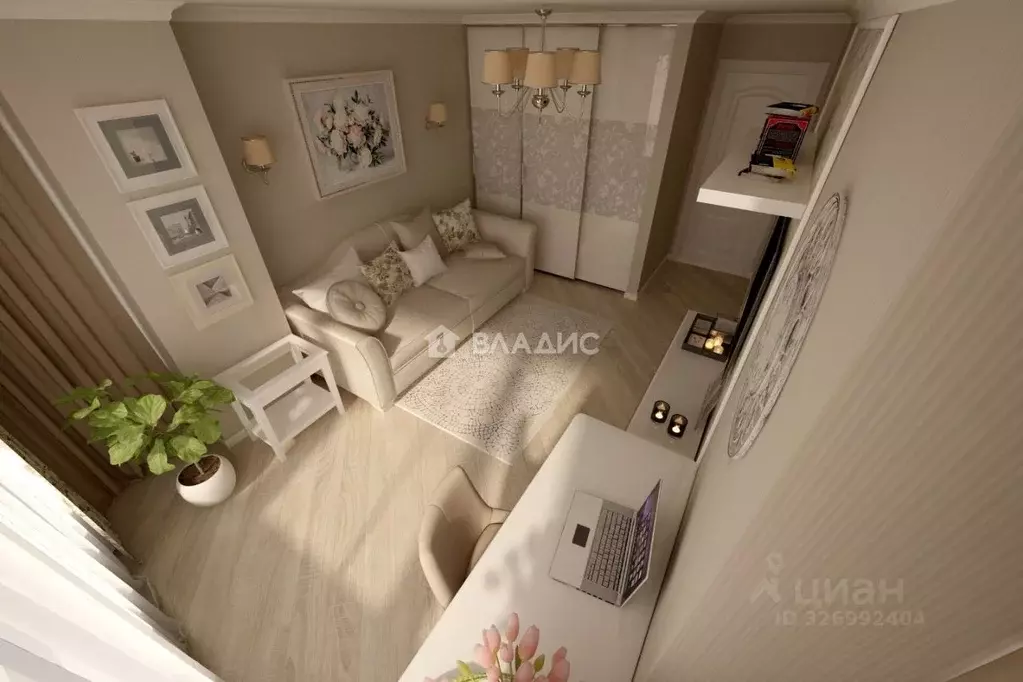 2-к кв. Калужская область, Калуга ул. Пухова, 19 (48.8 м) - Фото 0