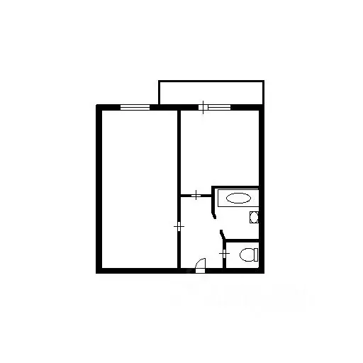 1-к кв. Новосибирская область, Новосибирск ул. Добролюбова, 162/1 ... - Фото 2