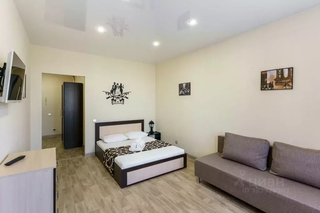 1-к кв. Тюменская область, Тюмень ул. Дмитрия Менделеева, 2к1 (34.0 м) - Фото 1