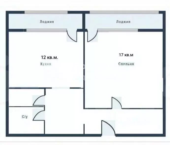 1-к кв. Москва ул. Плющиха, 42 (41.1 м) - Фото 2