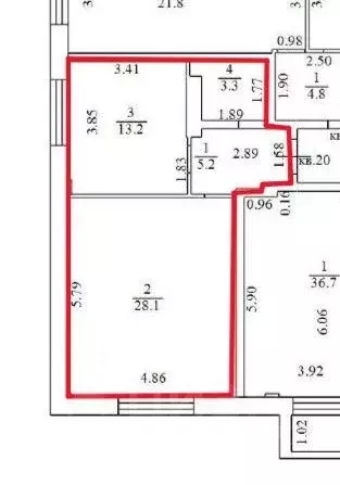 1-к кв. Смоленская область, Вязьма Красноармейское ш., 17 (49.8 м) - Фото 0