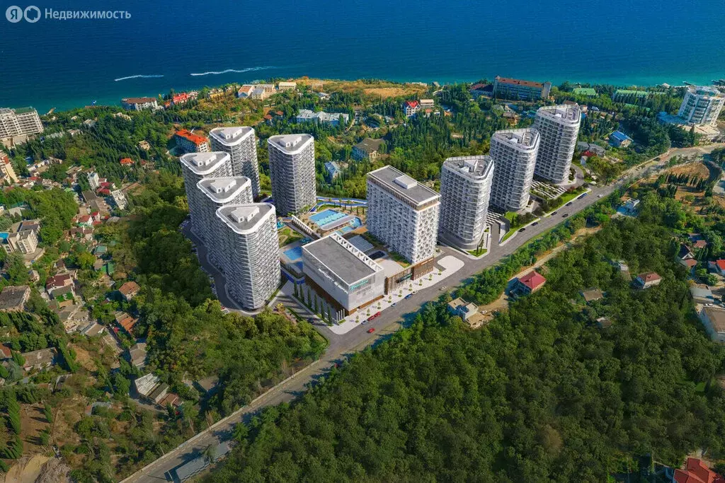 Квартира-студия: Алушта, Западная улица, 4к3 (30 м) - Фото 1