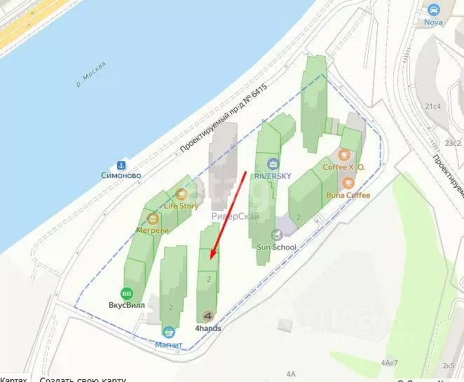 Помещение свободного назначения в Москва ул. Виктора Маслова, 2 (4 м) - Фото 1