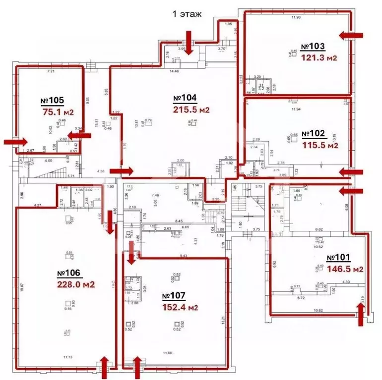Офис в Москва Колодезный пер., 3С25 (152 м) - Фото 2