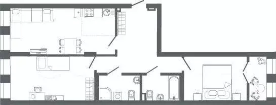 Продаётся 2-к квартира, 82.2 м - Фото 0