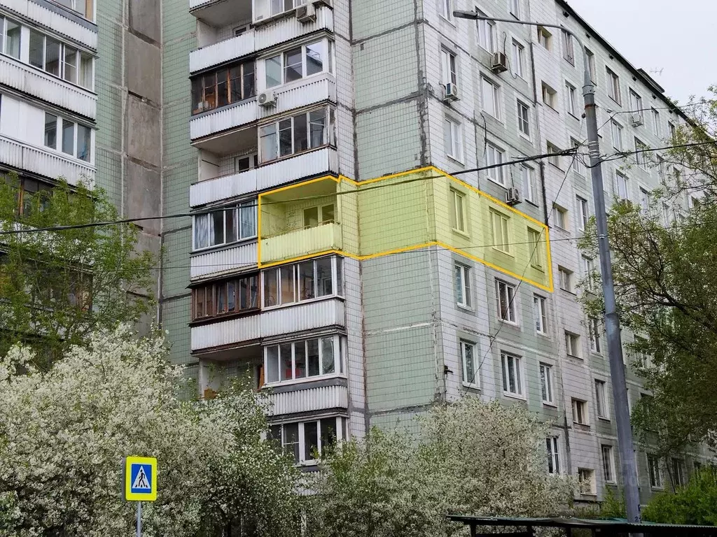 3-к кв. Москва ул. Исаковского, 14К1 (49.2 м) - Фото 2