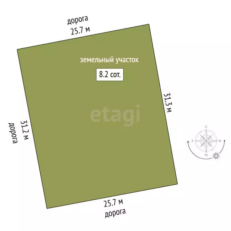 Участок в Новый Уренгой, район Южная Жилая Часть, микрорайон ... - Фото 1