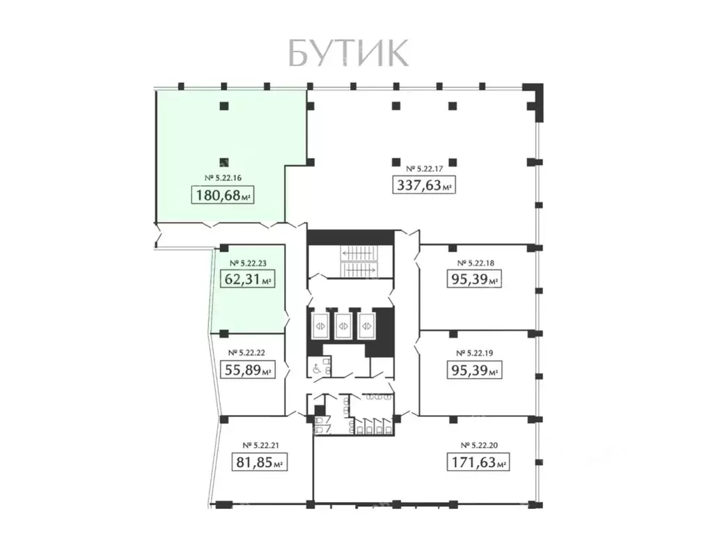 Офис в Санкт-Петербург Левашовский просп., 13И (243 м) - Фото 2