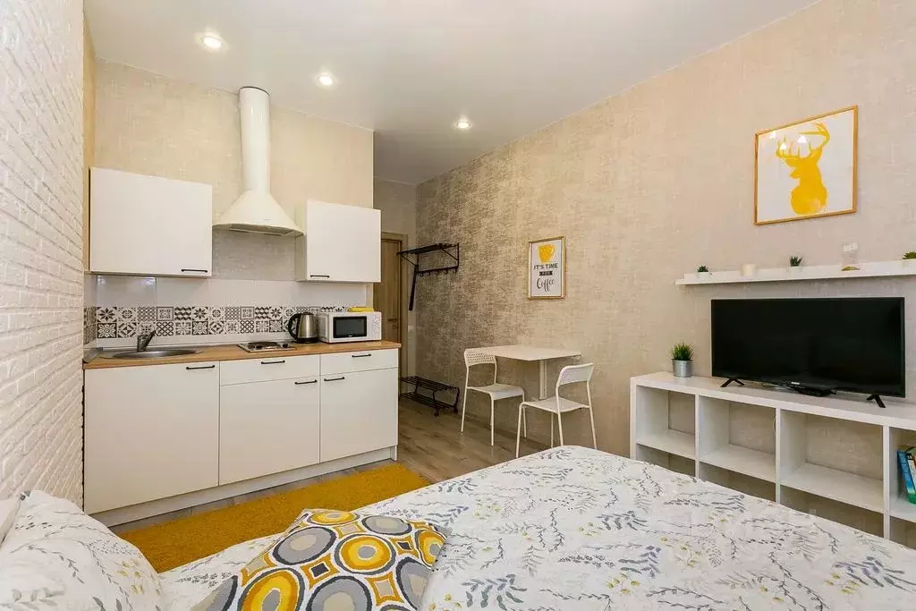 Студия Краснодарский край, Краснодар Кореновская ул., 57к1 (25.0 м) - Фото 0