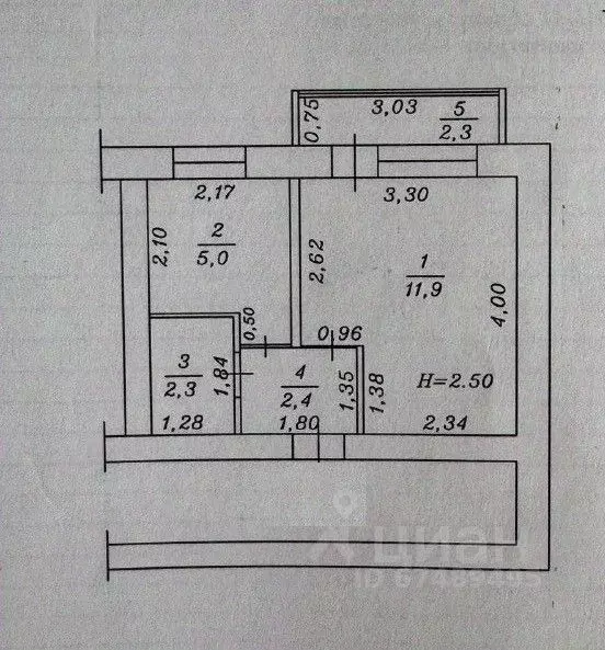 1-к кв. Краснодарский край, Анапа ул. Толстого, 113 (22.4 м) - Фото 2