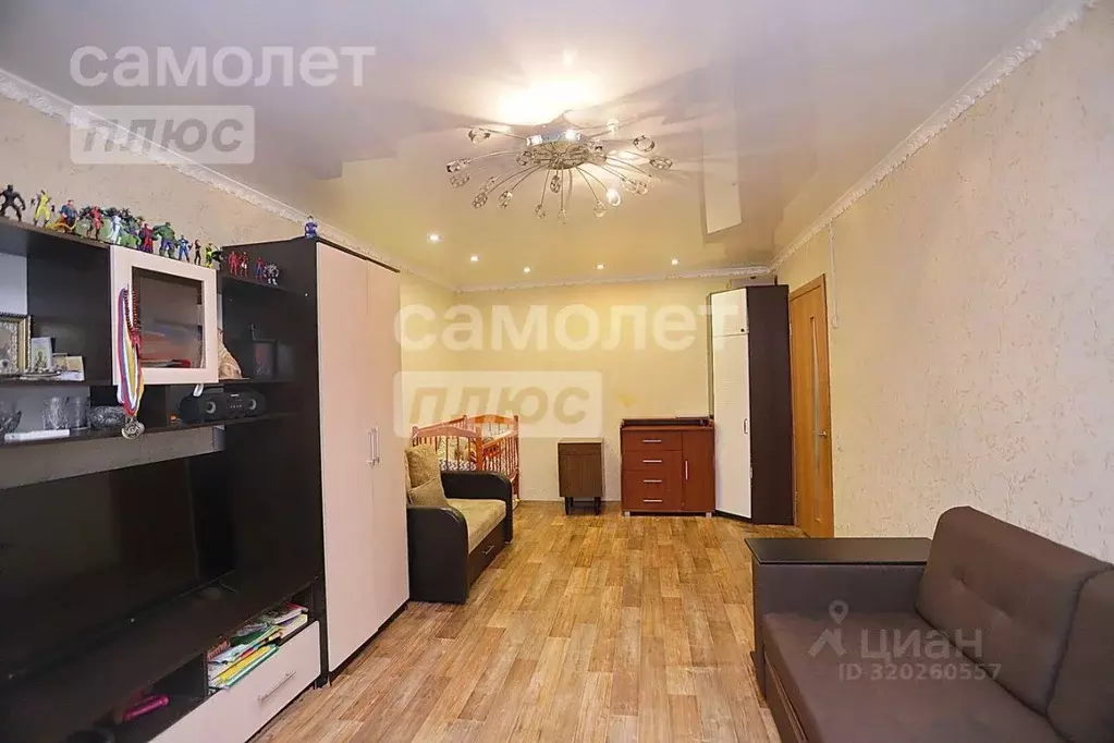 1-к кв. Липецкая область, Липецк Московская ул., 57А (34.1 м) - Фото 1