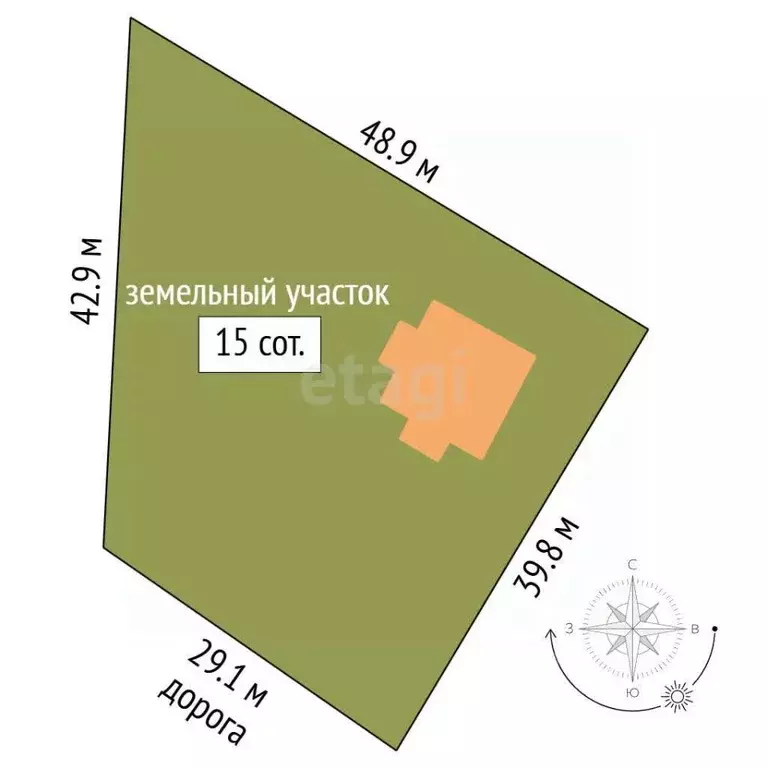 Участок в Крым, Ялта муниципальный округ, Виноградное пгт  (15.0 сот.) - Фото 1