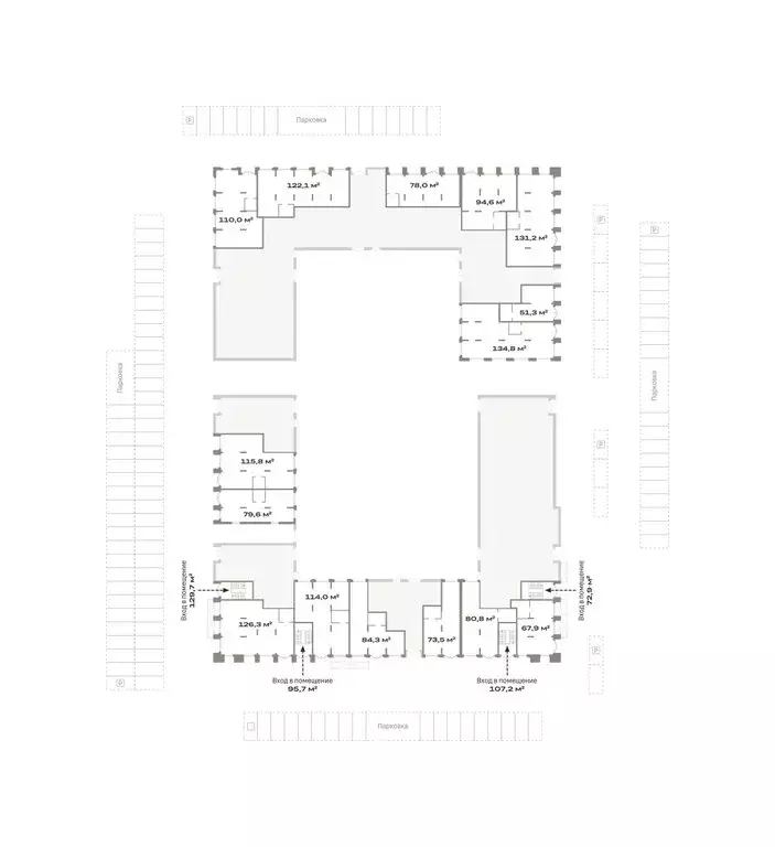 Помещение свободного назначения (122.14 м) - Фото 2