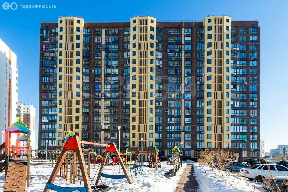 Квартира-студия: Тюмень, улица Новосёлов, 115 (18 м) - Фото 0