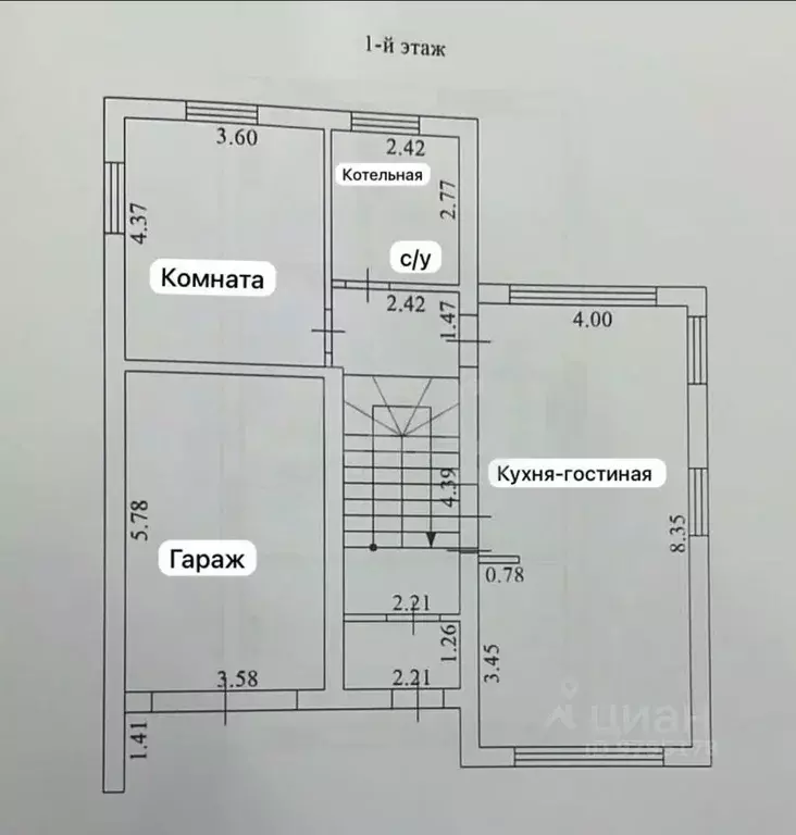 Дом в Татарстан, Высокогорский район, с. Семиозерка ул. Ахманова, 4 ... - Фото 1