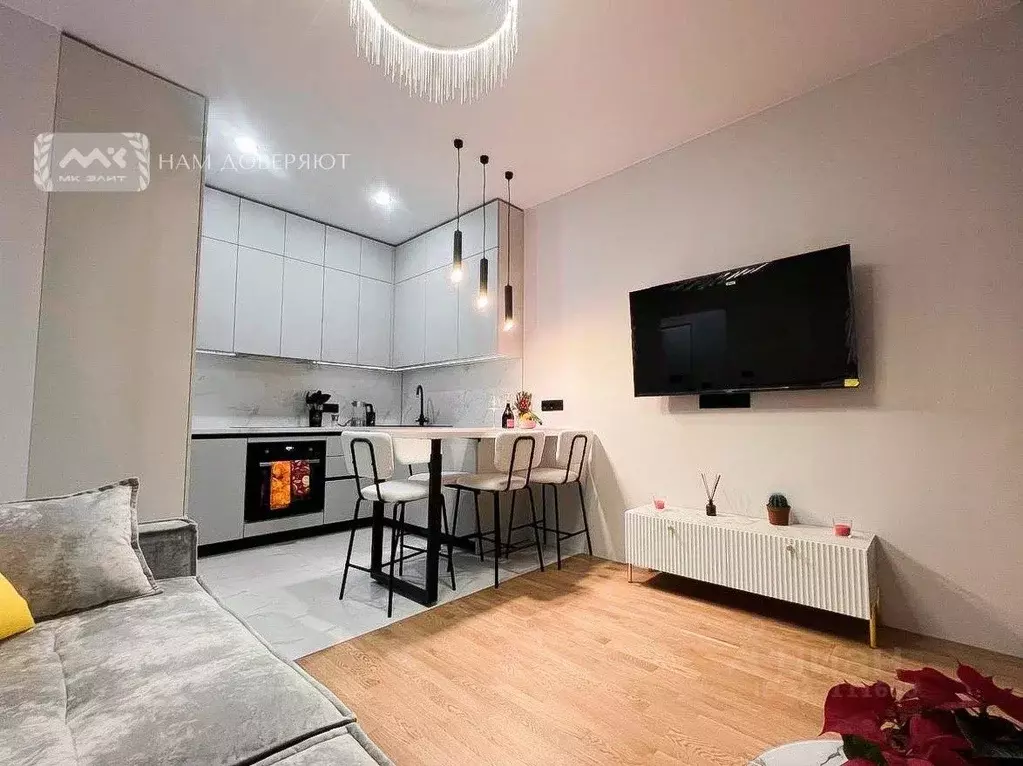 1-к кв. Санкт-Петербург наб. Миклухо-Маклая, 1к1 (40.0 м) - Фото 2