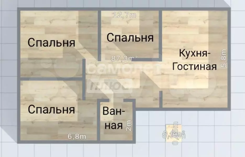 Дом 90 м на участке 15 сот. - Фото 0