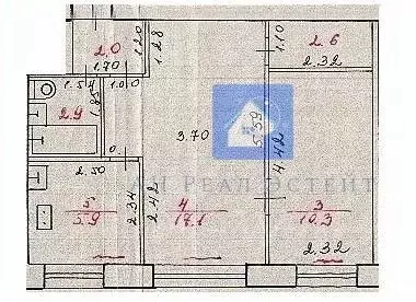 2-к кв. Карелия, Петрозаводск Красноармейская ул., 18 (40.8 м) - Фото 1