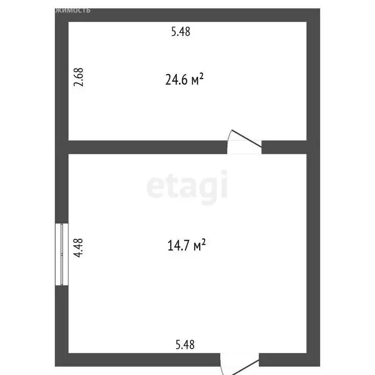 Дом в Тюменская область, Нижнетавдинский муниципальный округ, СНТ ... - Фото 1