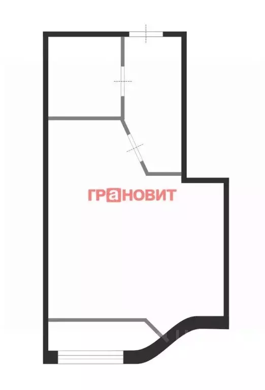 1-к кв. Новосибирская область, Новосибирск ул. Лескова, 21 (43.8 м) - Фото 0