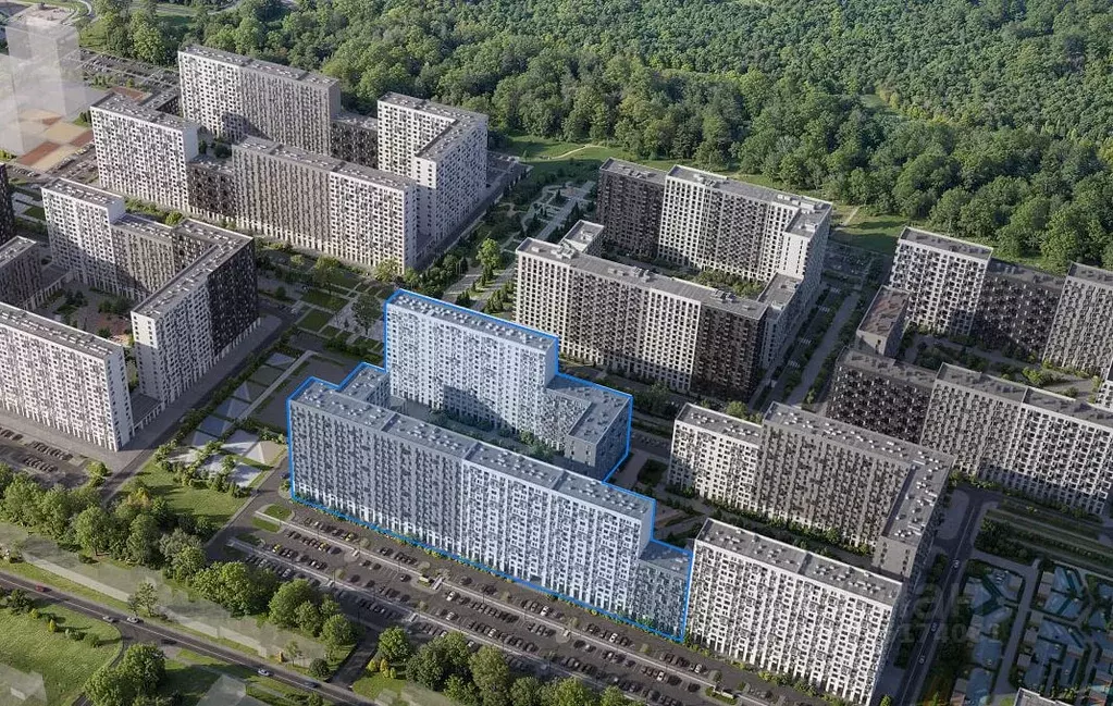 1-к кв. Московская область, Мытищи пер. 1-й Стрелковый, 5 (33.8 м) - Фото 2