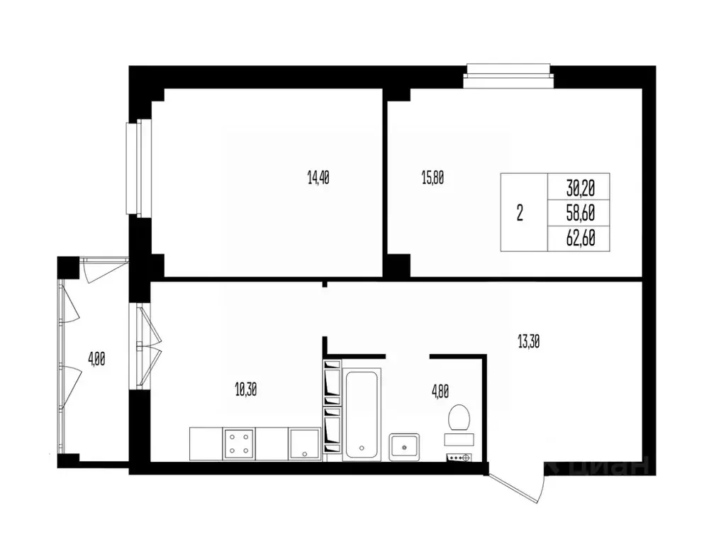Свободной планировки кв. Волгоградская область, Волгоград 131-й мкр, ... - Фото 1