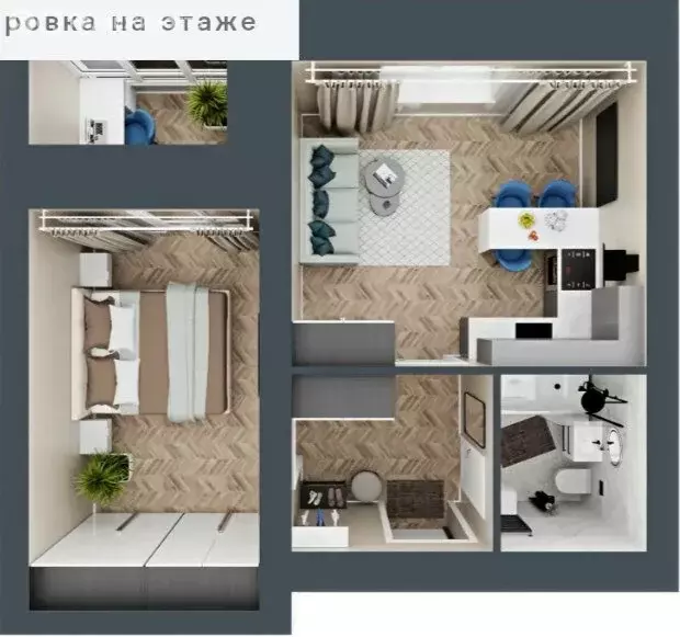 2-комнатная квартира: Республика Марий Эл, городской округ Йошкар-Ола, ... - Фото 1