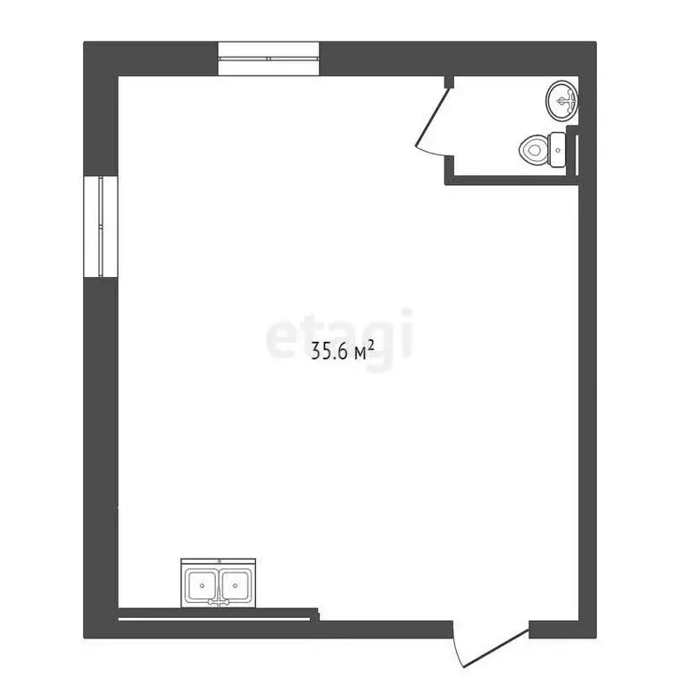 Офис (35.6 м) - Фото 0