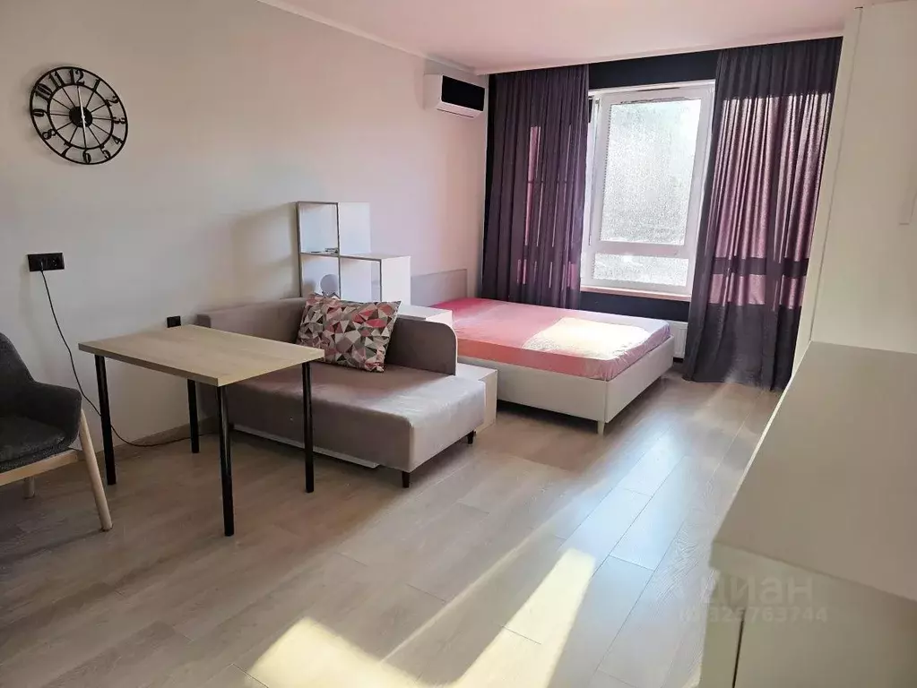 Студия Москва Внуковское поселение, ул. Бориса Пастернака, 14 (34.2 м) - Фото 1