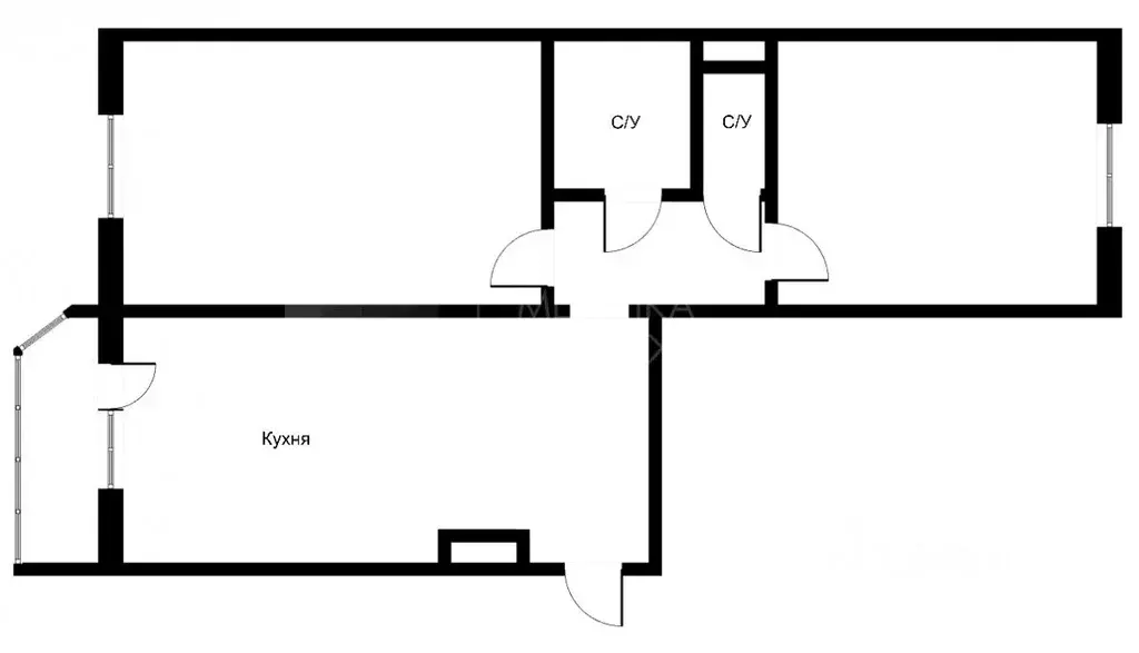 2-к кв. Тюменская область, Тюмень Кремлевская ул., 110к1 (62.7 м) - Фото 2