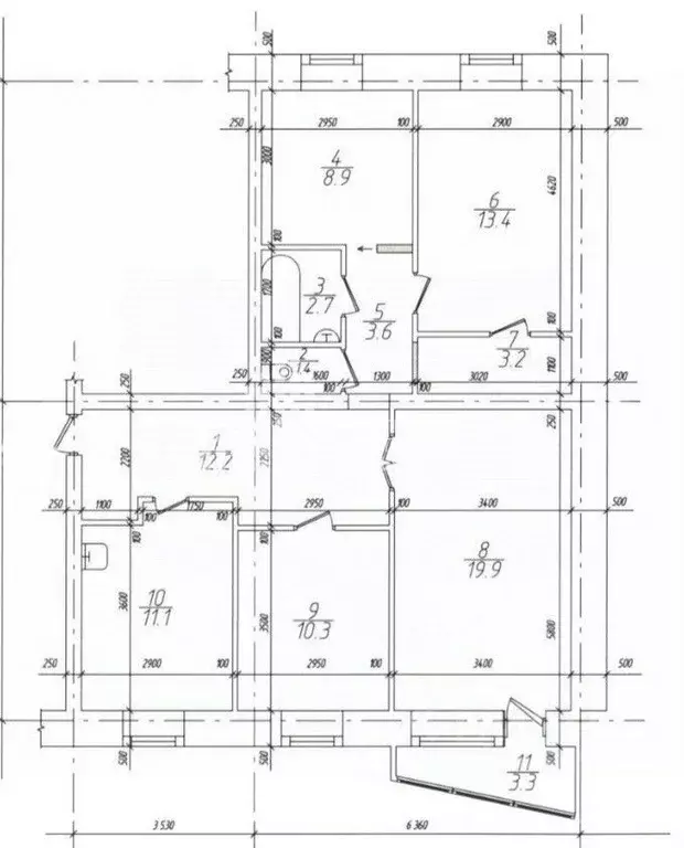 4-к кв. Ханты-Мансийский АО, Ханты-Мансийск Комсомольская ул., 28 ... - Фото 1