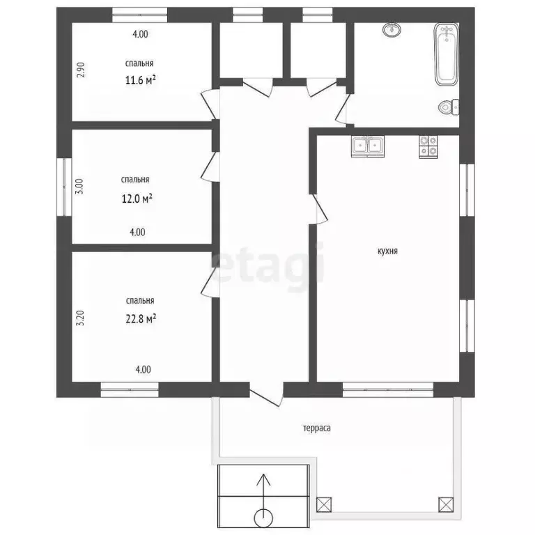 Дом в Московская область, Серпухов городской округ, Новая деревня кп ... - Фото 1