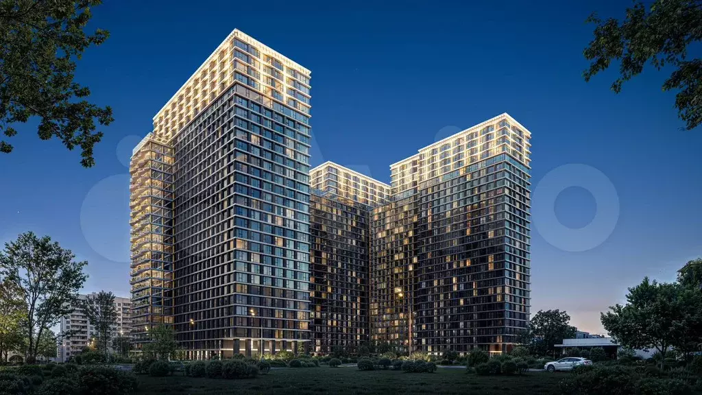Апартаменты-студия, 26,9 м, 6/29 эт. - Фото 1
