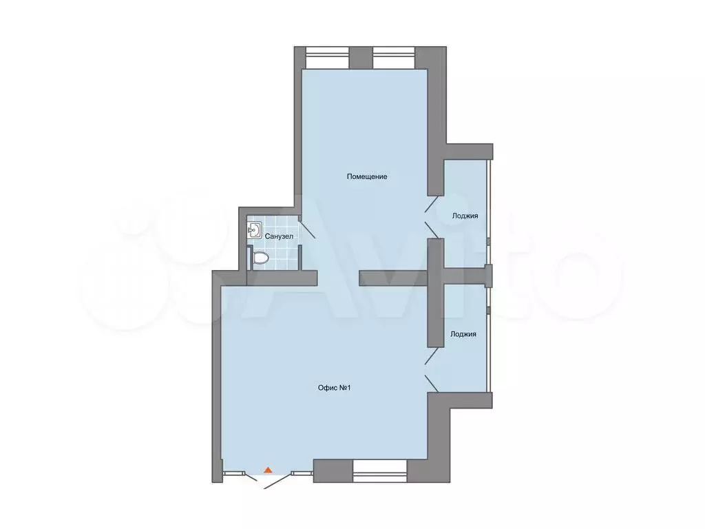 Продам помещение свободного назначения, 75 м - Фото 0