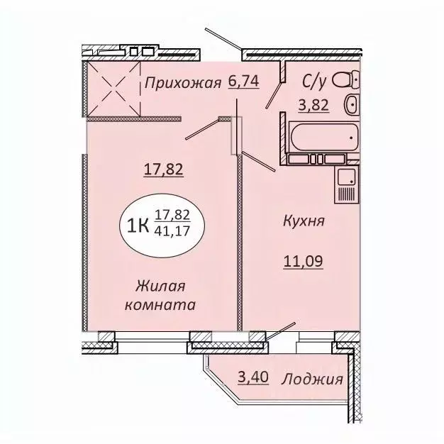 1-к кв. Новосибирская область, Новосибирск 2-я Воинская ул., 51 (41.17 ... - Фото 0