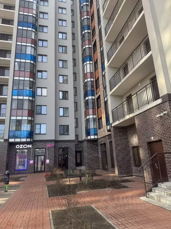 1-к кв. Ленинградская область, Всеволожский район, пос. Бугры ул. ... - Фото 2