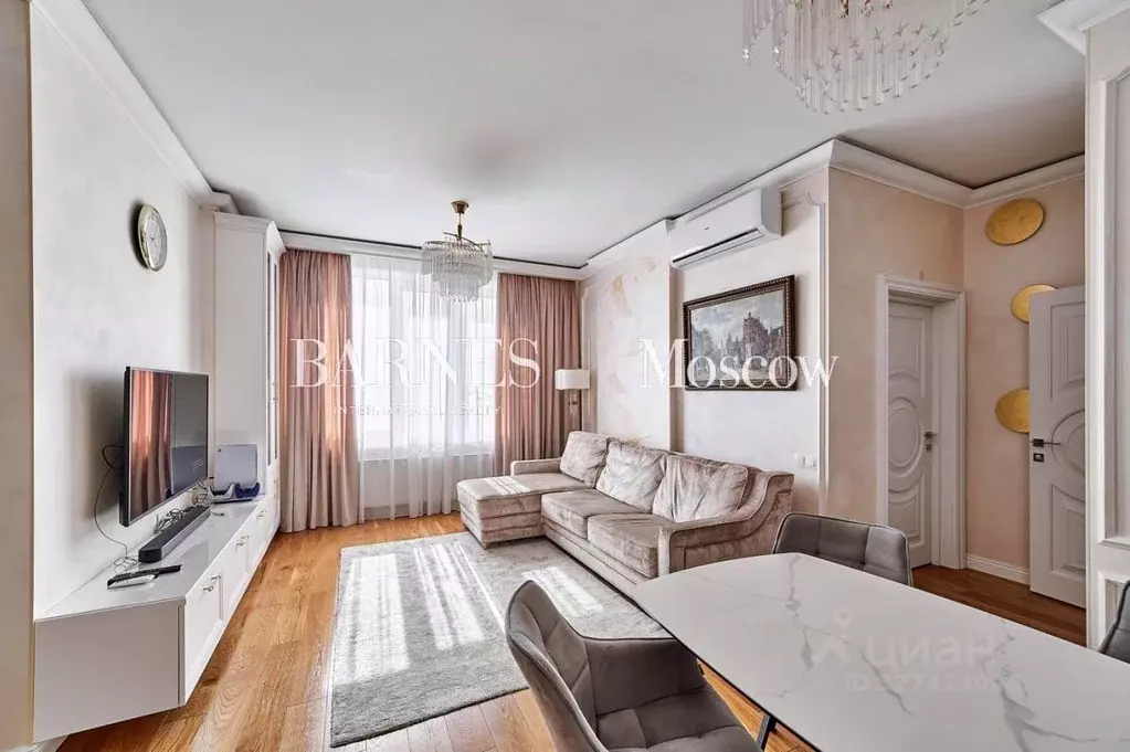 3-к кв. Москва Шмитовский проезд, 39к3 (70.0 м) - Фото 1