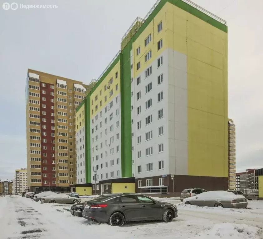 3-комнатная квартира: Тюмень, улица Мебельщиков, 4 (66.3 м) - Фото 2
