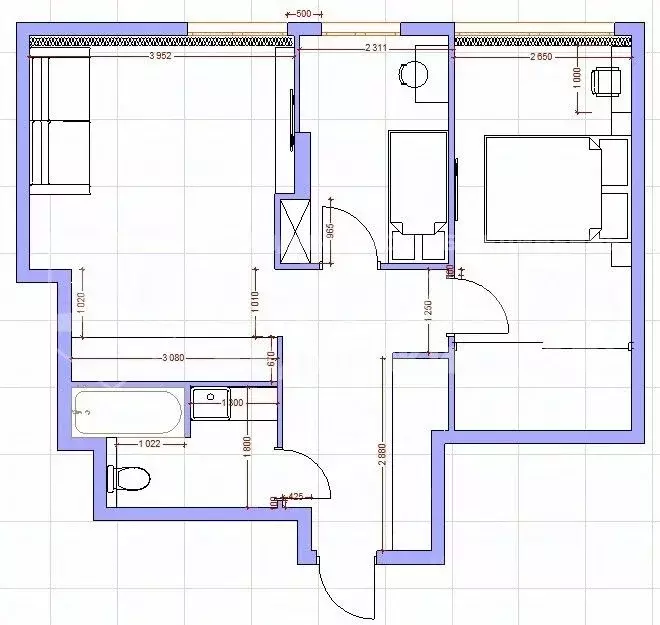 3-к кв. Кемеровская область, Кемерово ул. Дружбы, 28/7 (58.8 м) - Фото 2