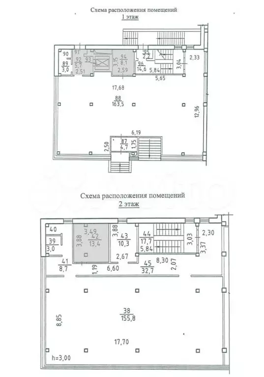 385м2, Щетинкина 49, 1+2 этаж с ремонтом - Фото 1