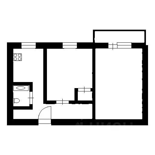 2-к кв. Свердловская область, Нижний Тагил ул. Коминтерна, 39 (43.3 м) - Фото 1